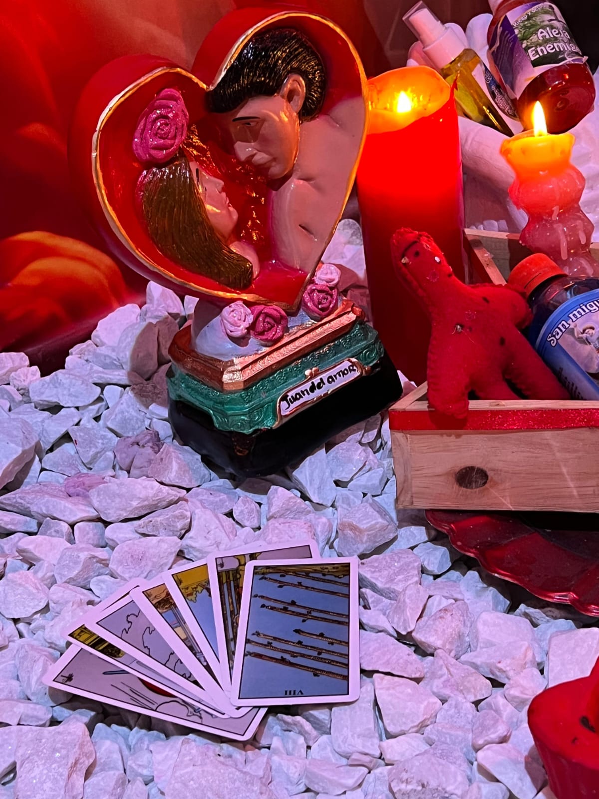 Altar para amarres de amor